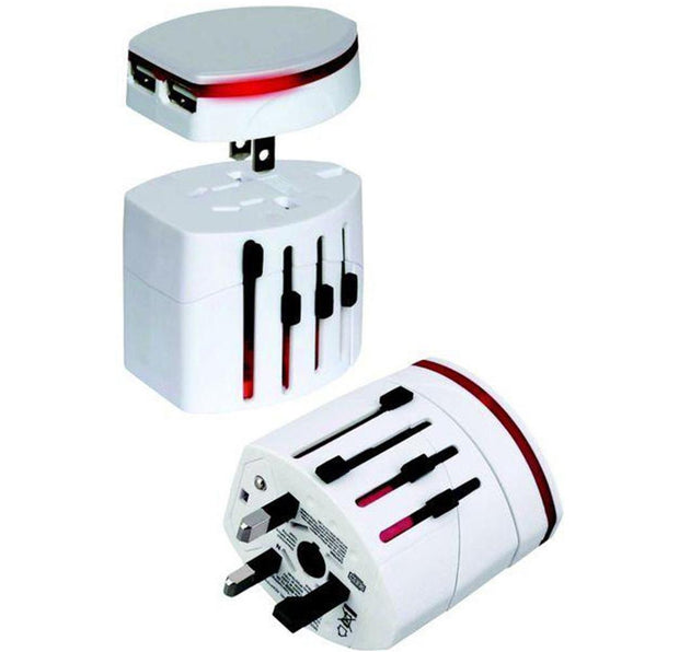 Universal Multi-Charger Adapter – Compatible with USA, Australia, Europe, & UK