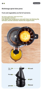 Electric Juicer Machine 4 color variations