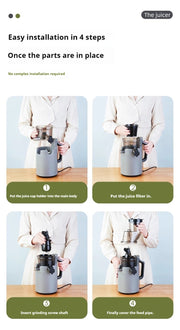 Electric Juicer Machine 4 color variations