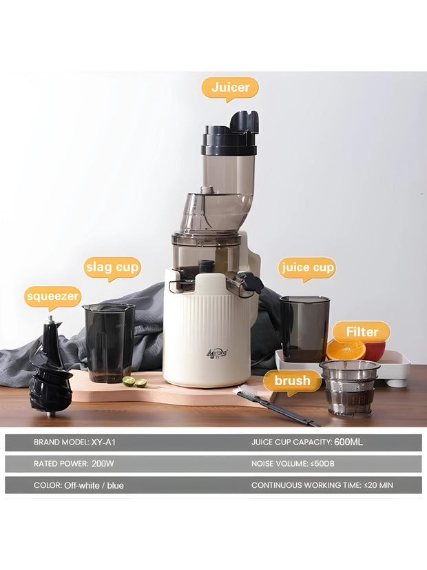 Electric Juicer Machine 4 color variations