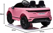 Licensed Range Rover On Battery Operated car  with comfortable leather seats best gift for kids