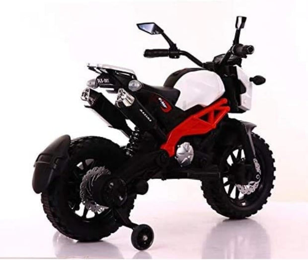 Adventure Battery Operated Kids Bike - Ride-On Toy with LED Lights, Music & USB