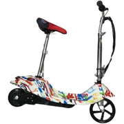 Foldable Portable Aluminum Alloy E-Scooter with Seat & Brake, Adjustable Height