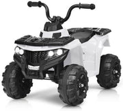 12V Battery Powered Electric ATV for Kids, 4-Wheeler Quad Ride-On Vehicle for Boys & Girls