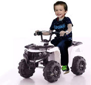 12V Battery Powered Electric ATV for Kids, 4-Wheeler Quad Ride-On Vehicle for Boys & Girls