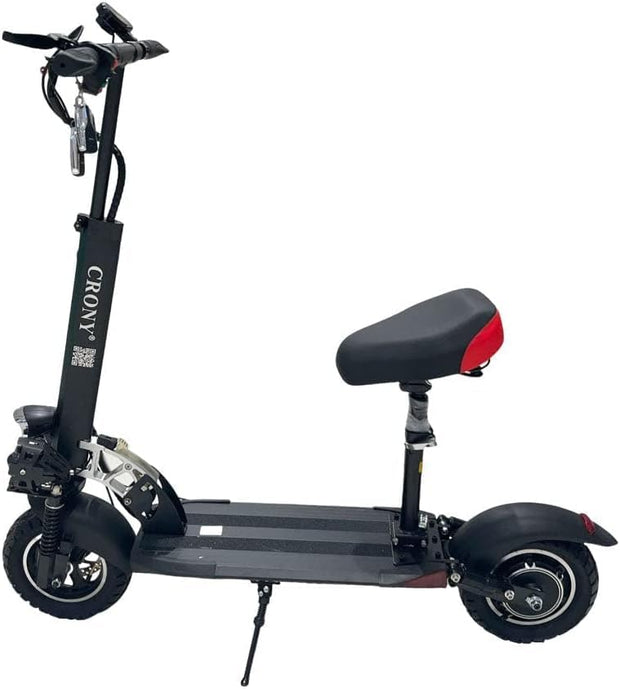 E10 Pro 2024 Electric Scooter, 48V 2A 3000W, Easy Foldable Off-Road, 10-Inch Tires