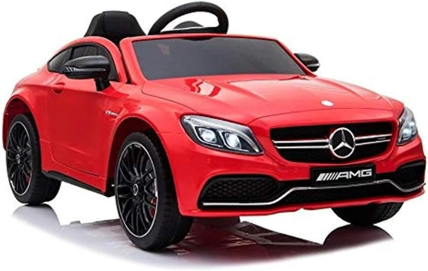 12V Battery Kids Ride-On Electric Car, Mercedes Benz Power Wheel Toy for Ages 1-6 - Boys & Girls