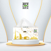 RICH LIFE Premium Facial Tissues - 3-Ply, 4-Ply, 5-Ply | Soft, Durable & Moisture-Proof | 100% Raw Wood Pulp | Small & Large Sizes | 5, 10, 20, 30, 50 & 100 Packs