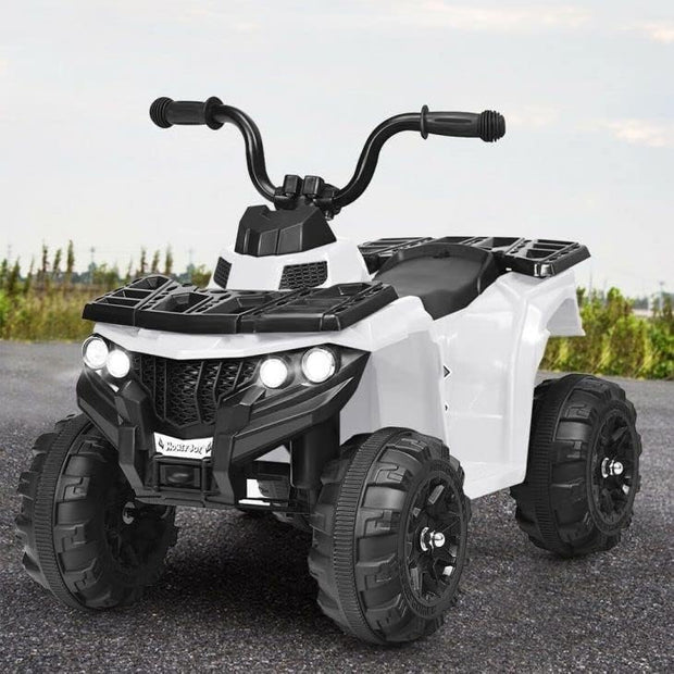 12V Battery Powered Electric ATV for Kids, 4-Wheeler Quad Ride-On Vehicle for Boys & Girls