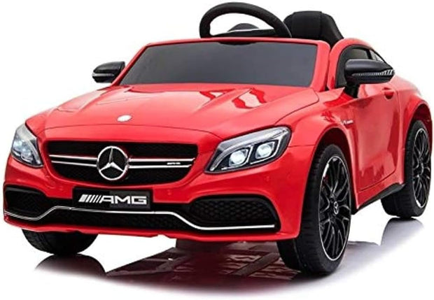 12V Battery Kids Ride-On Electric Car, Mercedes Benz Power Wheel Toy for Ages 1-6 - Boys & Girls