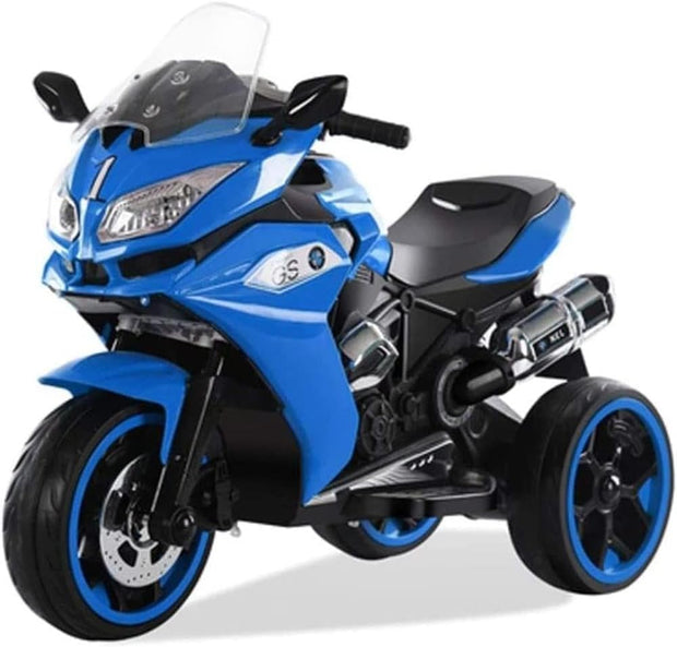 Children's Electric Motorcycle –Rechargeable Electric Tricycle Toy for Boys & Girls (Ages 3-9)