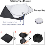 Car Front Mirror Protective Sunshade Sheet