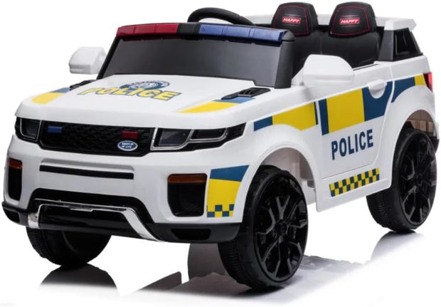 Electric Police 911 Ride-on Car For Kids - Remote Control, LED Lights