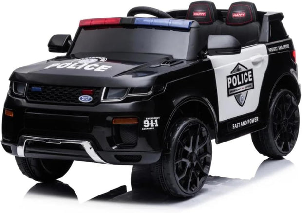 Electric Police 911 Ride-on Car For Kids - Remote Control, LED Lights