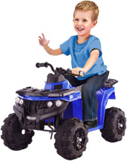 12V Battery Powered Electric ATV for Kids, 4-Wheeler Quad Ride-On Vehicle for Boys & Girls