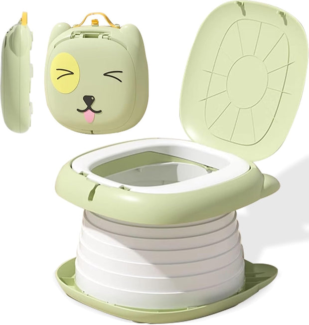 Foldable Baby Toilet – Compact & Durable ABS+PP Design for Easy Potty Training