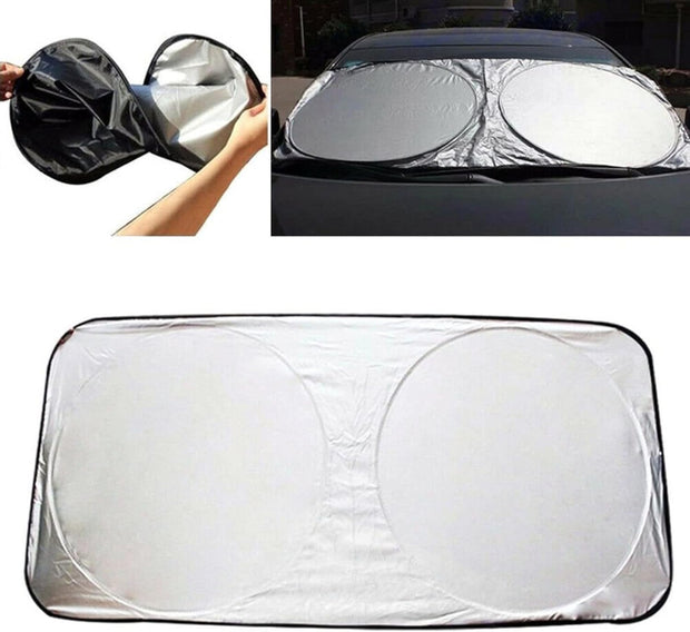 Car Front Mirror Protective Sunshade Sheet