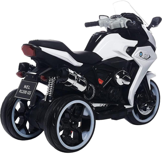 Children's Electric Motorcycle –Rechargeable Electric Tricycle Toy for Boys & Girls (Ages 3-9)