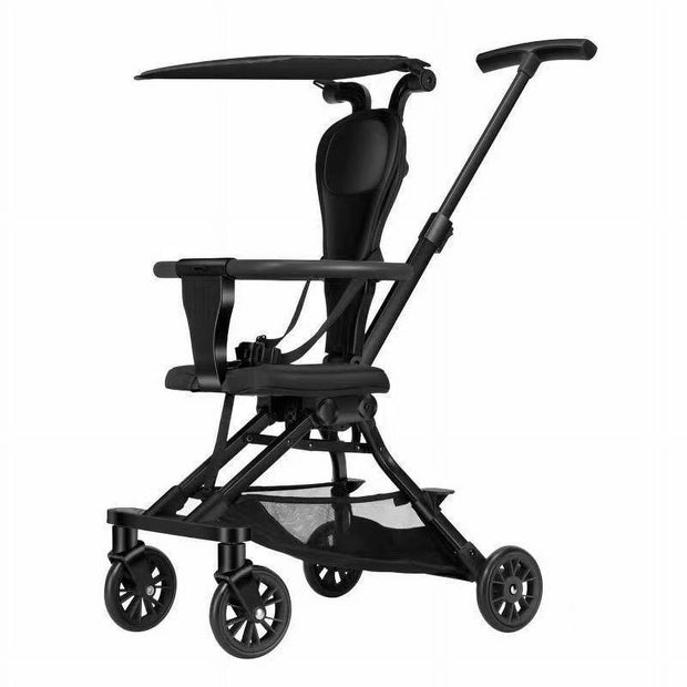 360° Baby Stroller – High Landscape, Adjustable Comfort, Black