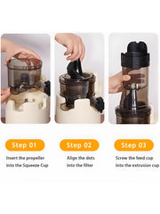 Electric Juicer Machine 4 color variations