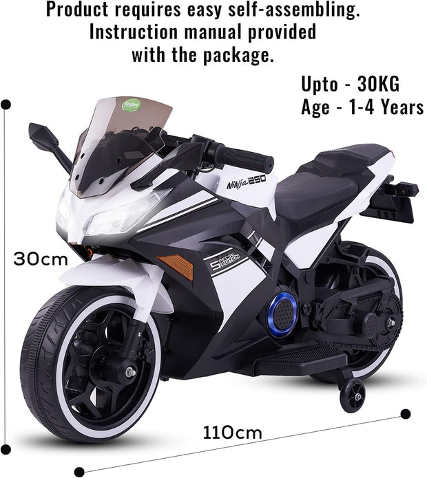 Kids Battery Operated Electric Bike | Rechargeable Bike for Boys & Girls