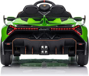 12V Licensed Lamborghini Veneno Ride-On Car for Kids – Electric Sports Car with Remote Control, 3 Speeds, Hydraulic Doors, LED Headlights, Rocking Function, and Music | Battery-Powered Vehicle for kids