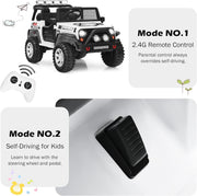 2-Seater Ride-On Truck – 12V Off-Road Electric Vehicle with Remote Control & 3 Speeds