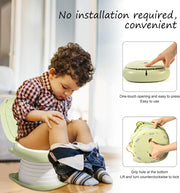 Foldable Baby Toilet – Compact & Durable ABS+PP Design for Easy Potty Training