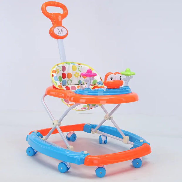 Adjustable Baby Walker with Music & Rocking Mode