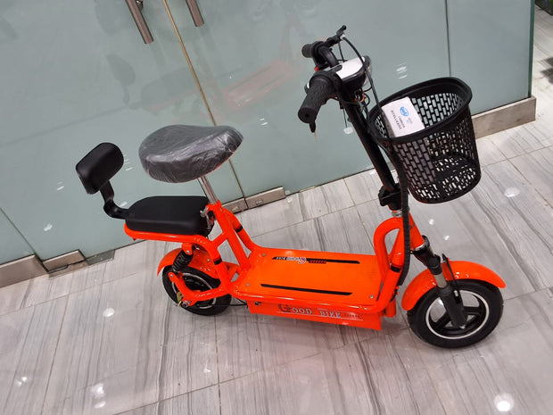 Advanced Electric Scooter with 400W Motor, 10-Inch Tires, and 36V Charger