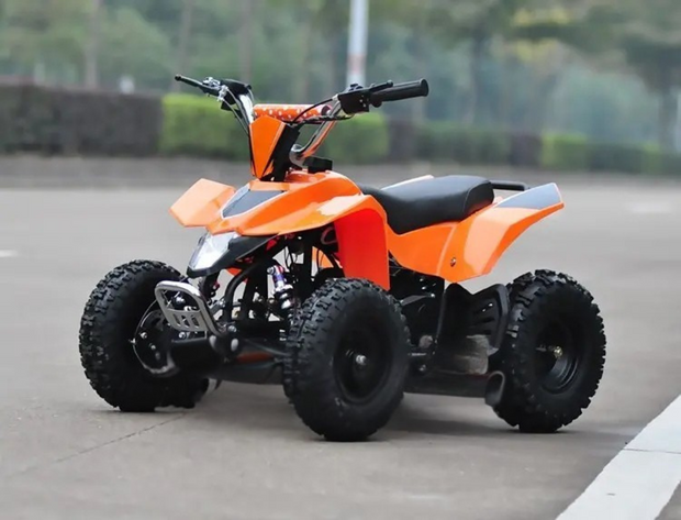 49cc/50cc 2-Stroke Mini ATV Quad Bike – Air-Cooled Engine, Disc Brakes, and 35km/h Max Speed