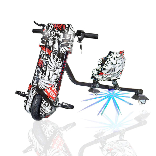 Mini Drifting Electric Scooter – 36V Electric Power Scooter for Kids (Ages 3-8) with 3 Speeds.