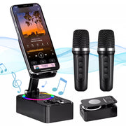 Multifunctional Phone Stand with Rechargeable Power Bank & Audio Speaker